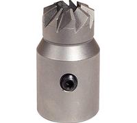 KS Tools 152.1178 Cabeza de fresa para asientos de estanquidad de inyectores, plano Ø 19/21 mm, 38 mm