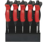 KS Tools 156.0220 Juego de botadores con mango protector, 5 pzs