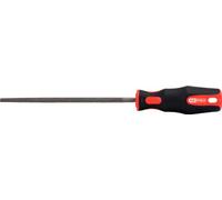 KS Tools 157.0225 Lima redonda, forma F, 200mm, valor de picado 1
