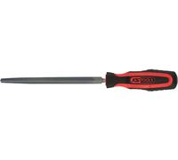 KS Tools 157.0405-E Lima triangular, forma C, 200mm, valor de picado 2, colgador
