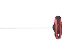 KS Tools 158.8034-E Llave Allen hexágono interior mango en T, 4mm, 180mm, colgador