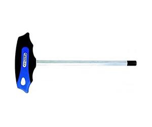 KS Tools 158.8037 Llave Allen hexágono interior mango en T, 7mm, 185mm