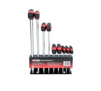 KS Tools 158.8160 Juego de llaves de pipa Torx con mango en T, 9 pzs