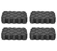 KS Tools 160.0391-TD Juego de superficies de goma universales para plataforma elevadora, 4 pzs