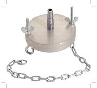 KS Tools 160.0708 Adaptador de boquilla de purga universal con cadena para purga de frenos