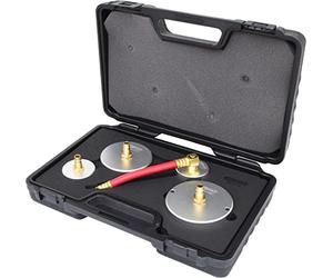 KS Tools 160.0710 Juego de boquillas adaptadoras universales para la purga de frenos, 4 pzs