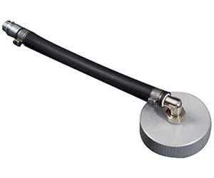 KS Tools 160.0713 Adaptador de boquilla de purga E 20 con manguera de conexión móvil para purga de frenos