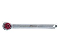 KS Tools 160.0733 Llave de purga de frenos, extracorta, 11 mm, Rojo