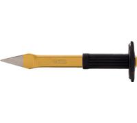 KS Tools 162.0294 - Cincel cruciforme con protector de manos (tamaño: 9 x 300 mm)