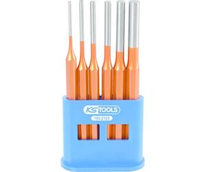 KS Tools 162.2123 Juego de botadores para pasadores, 6 pzs Ø3-4-5-6-8-10mm