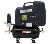 KS Tools 165.0801 - Compresor de aire seco (6 L, 8 bar, 220 V, Mono)