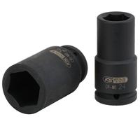 KS Tools 515.1423 - Llaves de vaso de impacto, pavonado (tamaño: 23 mm, 3/4")