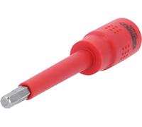 KS TOOLS 3/8" Isolierte Bit-Stecknuss Innensechskant, 6mm, 122mm lang 118.3873