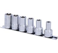 KS TOOLS 3/8" Torx-E-Plus Stecknuss-Satz, 6-tlg, EPL10-EPL20 911.3130