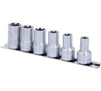 KS TOOLS 3/8" Torx-E-Plus Stecknuss-Satz, 6-tlg, EPL10-EPL20 911.3130