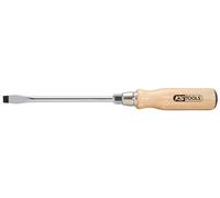 KS Tools 300.1002-E ERGOTORQUE WOOD Destornillador con mango de madera, ranurado, 4,5mm, colgador