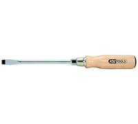 KS Tools 300.1005 ERGOTORQUE WOOD Destornillador con mango de madera, ranurado, 9mm
