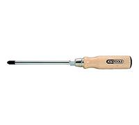KS Tools 300.1021 ERGOTORQUE WOOD Destornillador con mango de madera, PZ 1
