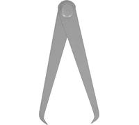 KS Tools 300.1593 Compás de interiores de precisión, 500 mm