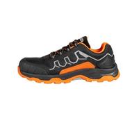 KS Tools 310.1210F - Zapatos de seguridad aislantes (zapatos de trabajo negros y naranjas), zapatos de seguridad resistentes al calor y al frío
