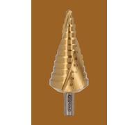 KS Tools 330.2347 Broca escalonada HSS TiN,Ø 6-37mm, 12 niveles