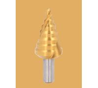 KS Tools 330.2357 Broca escalonada HSS TiN,Ø 6-25mm, 7 niveles