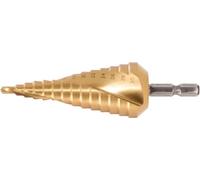 KS Tools 330.2362 Broca escalonada HSS TiN,Ø 4,8-10,7mm, 5 niveles