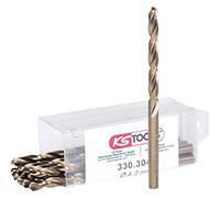 KS Tools 330.3042 Broca helicoidal HSS-G Co 5, 4,2mm, paquete de 10