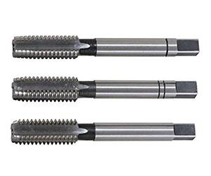 KS Tools 331.0040 Juego de machos de roscar manuales HSS tipo M, M4x0,7,3 pzs