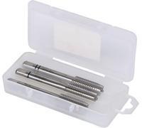KS Tools 331.0100 Juego de machos de roscar manuales HSS tipo M, M10x1,5,3 pzs
