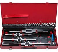 KS Tools 331.0754 Juego de herramientas de roscado y aterrajado HSS Co en casete industrial, 54 pzs