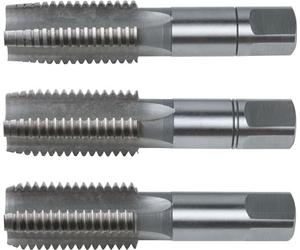 KS Tools 331.2100 Juego de machos de roscar manual HSS Co tipo M, M10x1,5,3 pzs