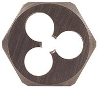 KS Tools 333.0049 Tuercas de aterrajar hexagonales HSS tipo MF, M18x1