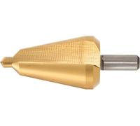KS Tools 336.0021 HSS TiN Broca cónica para chapa, Ø5-25,4 mm