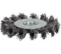 KS Tools 340.0041 Cepillo redondo de acero trenzado, ø 100 mm, alambre de acero 0,50