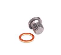 KS Tools 430.1016 Tornillo de tornillo de drenaje de aceite tipo Allen 13 mm, M12x1,5x13,5 mm, paquete de 10