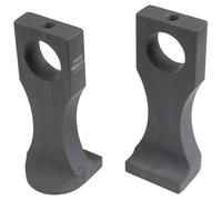 KS Tools 440.0632 Juego de patas de presión de desmontaje para unidades de rodamiento atornilladas con 4 pernos, 2 pzs