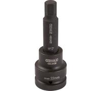 KS Tools 450.0463 - Vaso de impacto para puntas Allen, largo (tamaño: 22 mm, 3/4")
