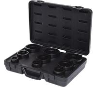 KS Tools 450.5020 Juego de vasos para tuercas ranuradas, pivote interior 9 pzs