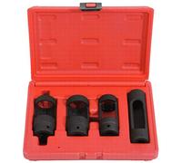 KS Tools 455.0030 - Pack de 4 piezas con llaves de vaso para inyectores diesel (tamaño: 1/2")