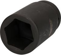 KS Tools 460.0010 Llave para tuercas de eje de 3/4", 6 cantos, larga, 32 mm