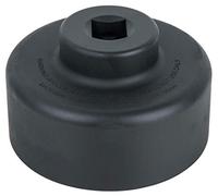 KS Tools 460.0070 Llave para tuercas de eje de 3/4", 6 cantos, corta, 90 mm