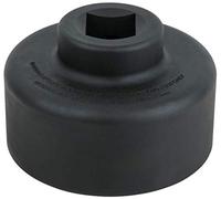 KS Tools 460.0225 Llave para tuercas de eje de 1", 6 cantos, corta, 85 mm