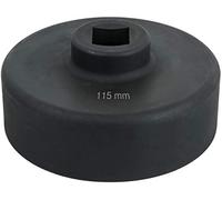 KS Tools 460.0255 Llave para tuercas de eje de 1", 6 cantos, corta, 115 mm