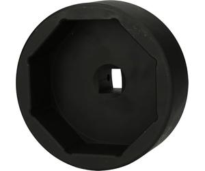KS Tools 460.2650 Llave para tuercas de eje de 3/4", 8 cantos, corta, 100 mm