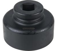 KS Tools 460.3345 Llave para tuercas de eje de 1", 8 cantos, corta, 135 mm