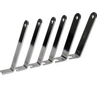 KS Tools 460.4420 Juego de herramientas de retirada de acoples rápidos de aire comprimido, 6 pzs