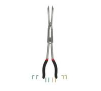 KS Tools 500.7015 Alicates de seguridad de doble articulación para circlips, con puntas intercambiables