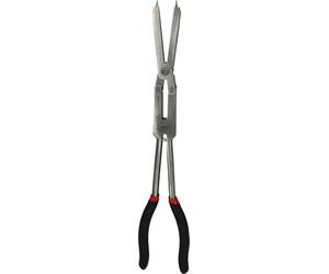 KS Tools 500.7016 Alicates de seguridad de doble articulación para circlips, 345 mm