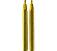 KS Tools 500.7017 Par de puntas para alicates de doble articulación para anillos de seguridad, 1,0 mm, rectas
